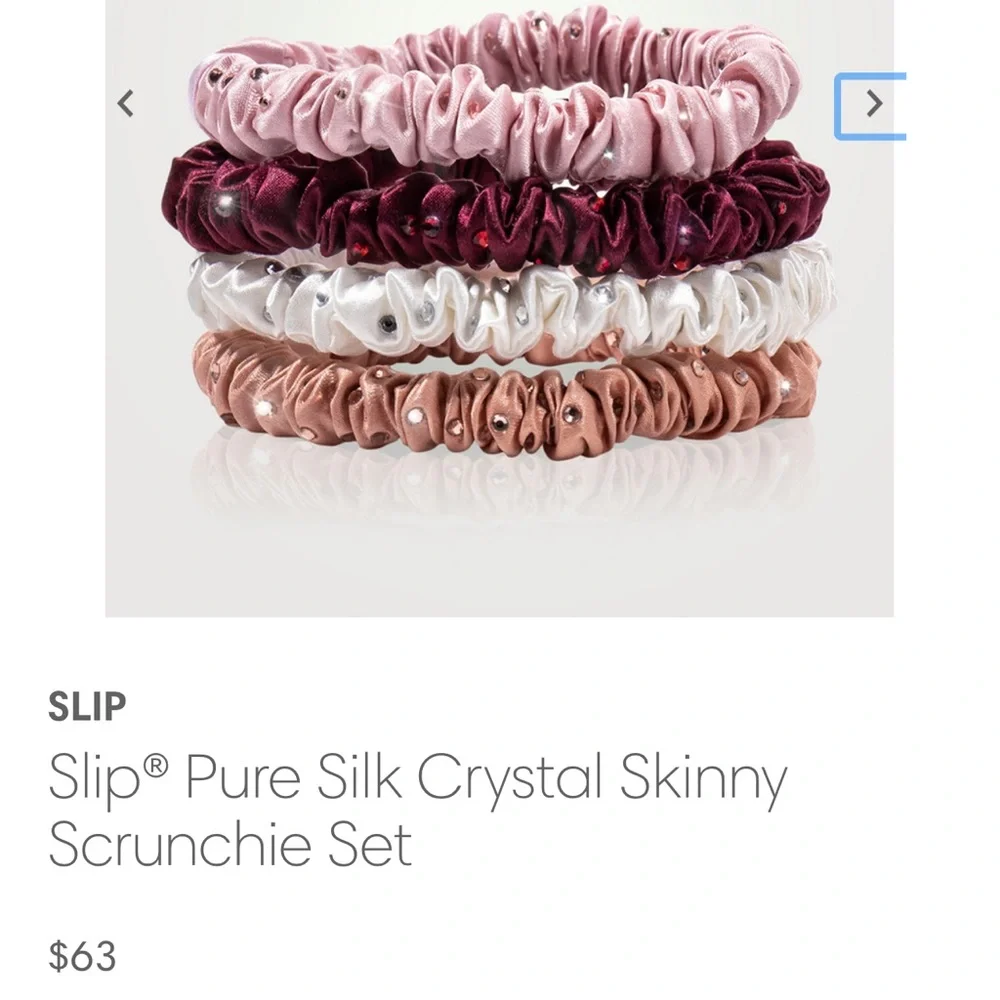 Slip Crystal Collection Skinny Scrunchies - Picture 5 of 5